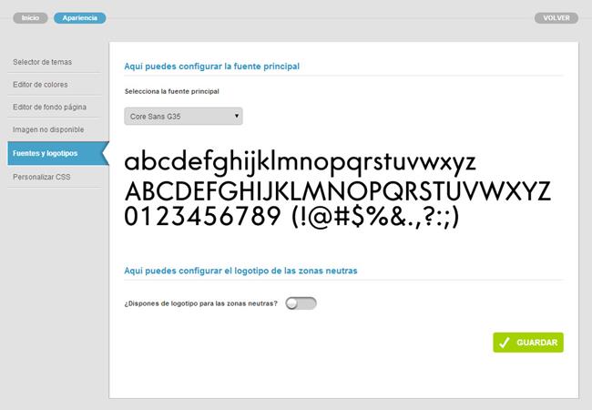 ¿Puedo cambiar la fuente de mi web? | 