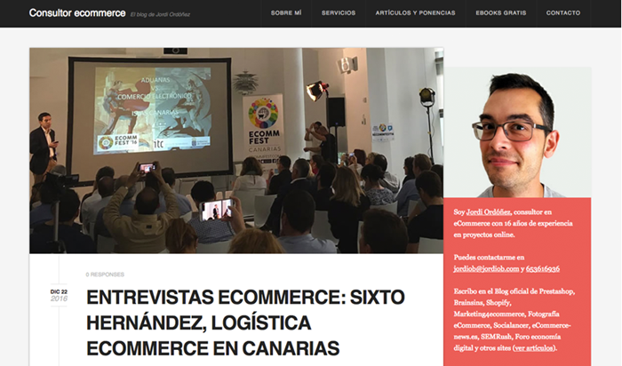 Entrevista a Jordi Ordóñez, consultor eCommerce | 