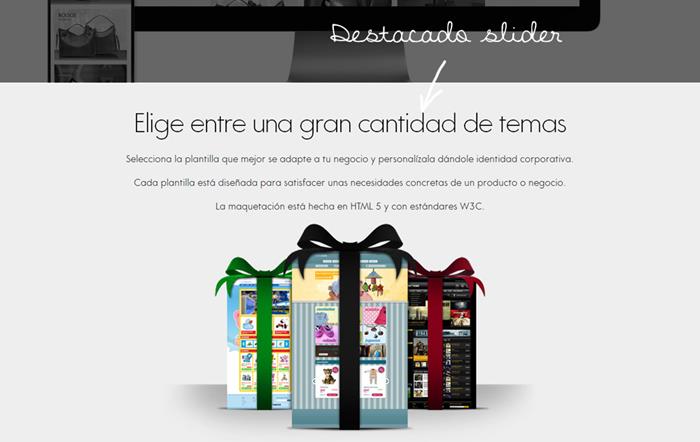 Destacado slider (Imagen y texto) | 