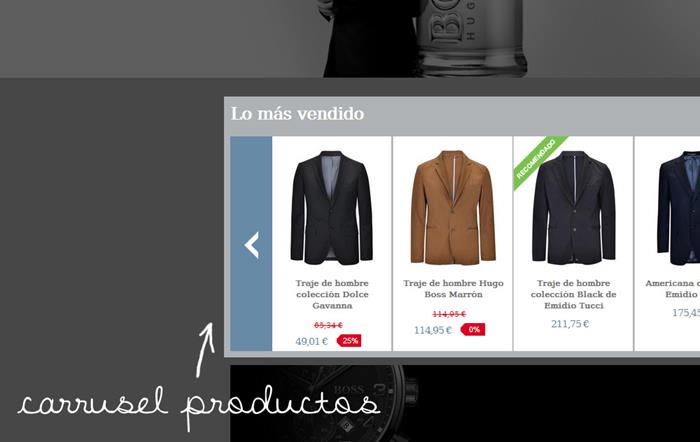 Carrusel de productos | 