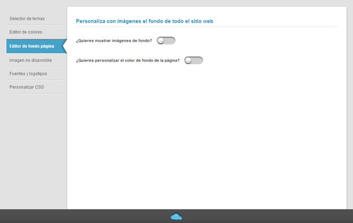 Editor de fondo de página | 