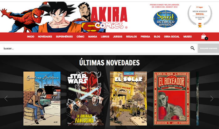 Akira Cómics, una llibreria de còmics per a tots | 