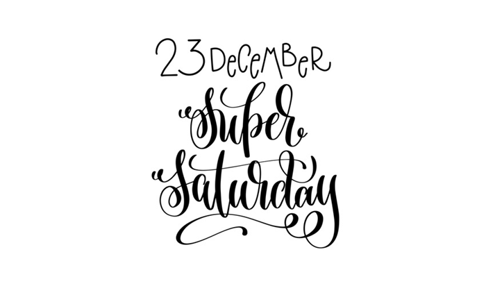 Super Saturday: el día de los compradores de último minuto | 