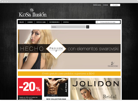 Tienda Online real con Oleoshop - Kosailusión