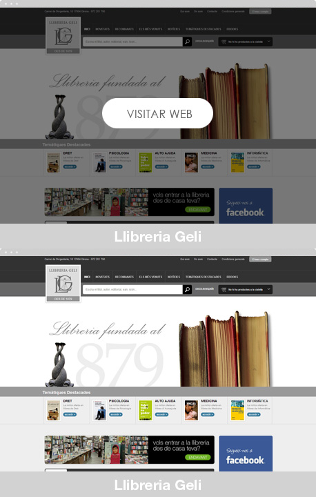 Librería de Girona - Llibreria Geli